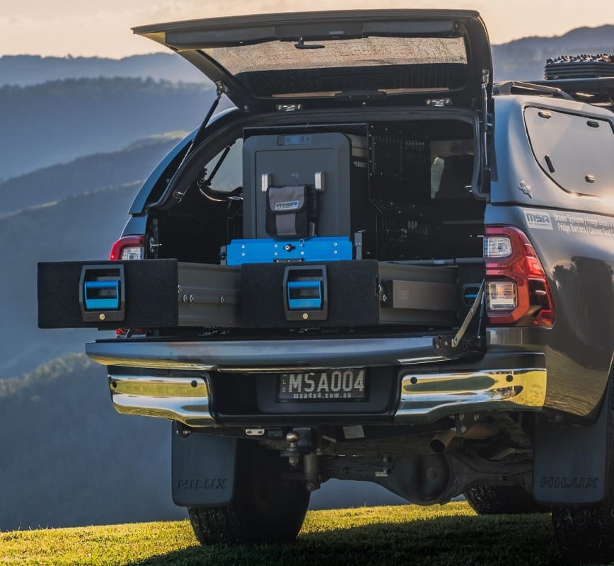 MSA 4X4 HiLux 7th Gen Double Storage Drawer System