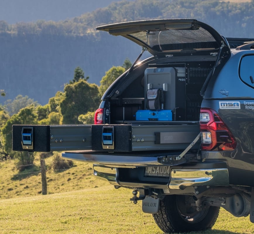MSA 4X4 HiLux 7th Gen Double Storage Drawer System