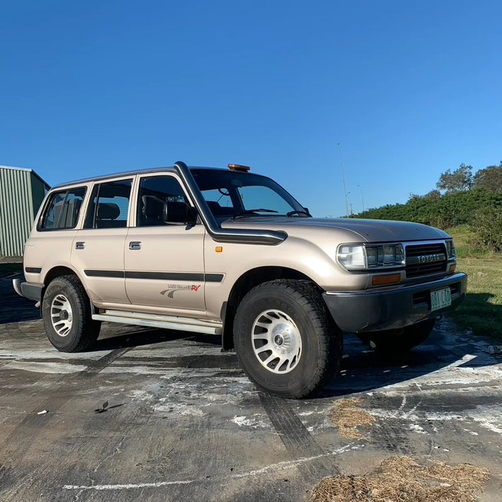 Fabulous Fabrications Toyota Landcruiser 80 Series Stainless Snorkel (DayOne only)