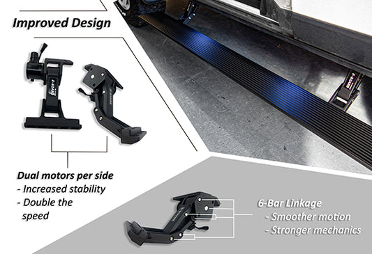 Ranger Electric Side Steps: E-Boards – Running Boards