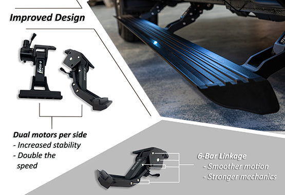 Patrol Electric Side Steps: E-Boards – Running Boards