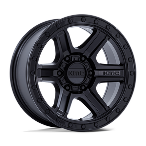 KMC OUTRUN - MATTE BLACK W/ GLOSS BLACK LIP