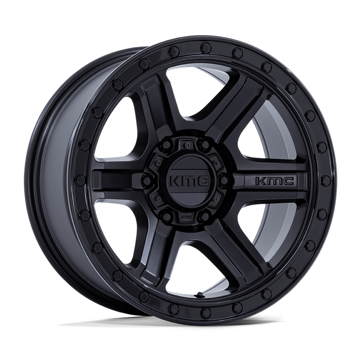 KMC OUTRUN - MATTE BLACK W/ GLOSS BLACK LIP