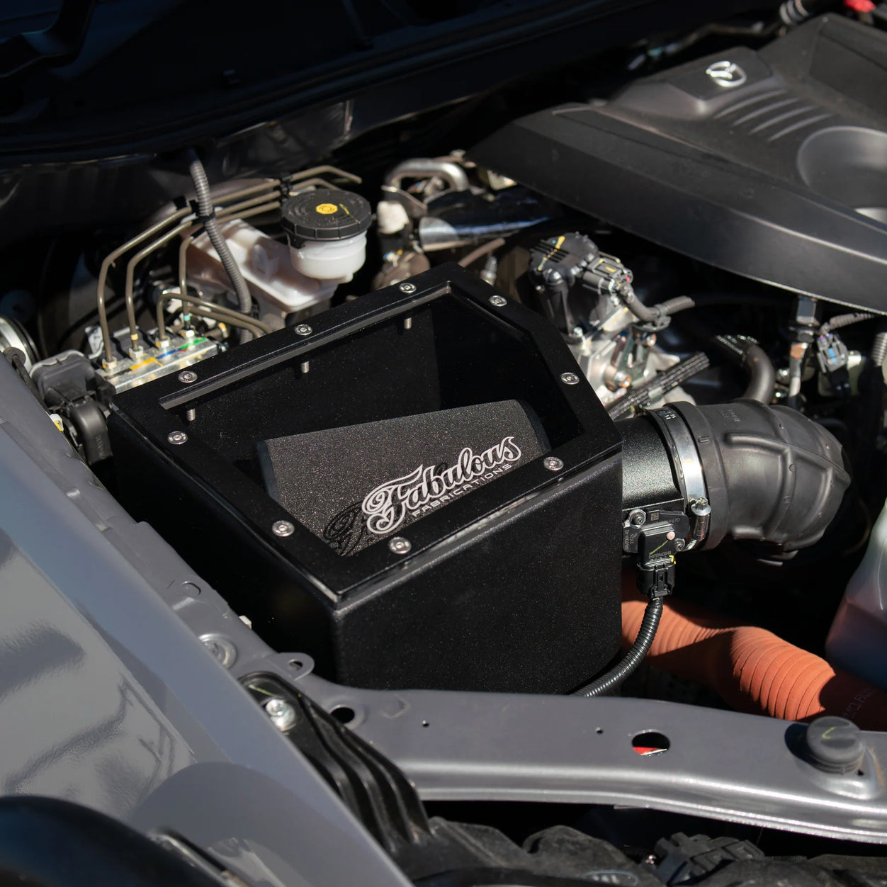 MAZDA BT50 2020 ONWARDS STAINLESS SNORKEL AND ALLOY POD FILTER AIRBOX KIT (SHORT & MID ENTRY AVAILABLE)