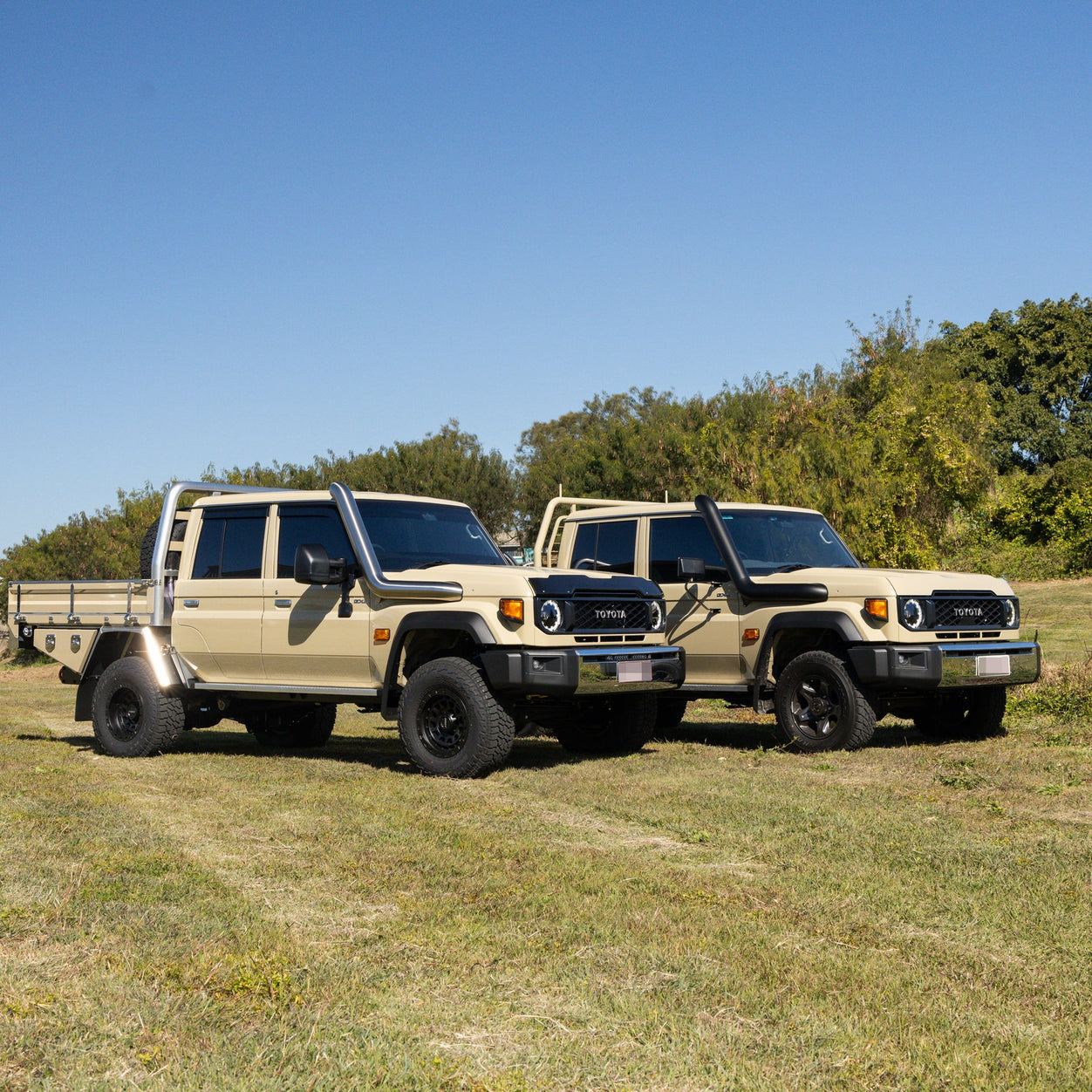 Fabulous Fabrication Toyota Landcruiser Facelift 70 Series Stainless Snorkel