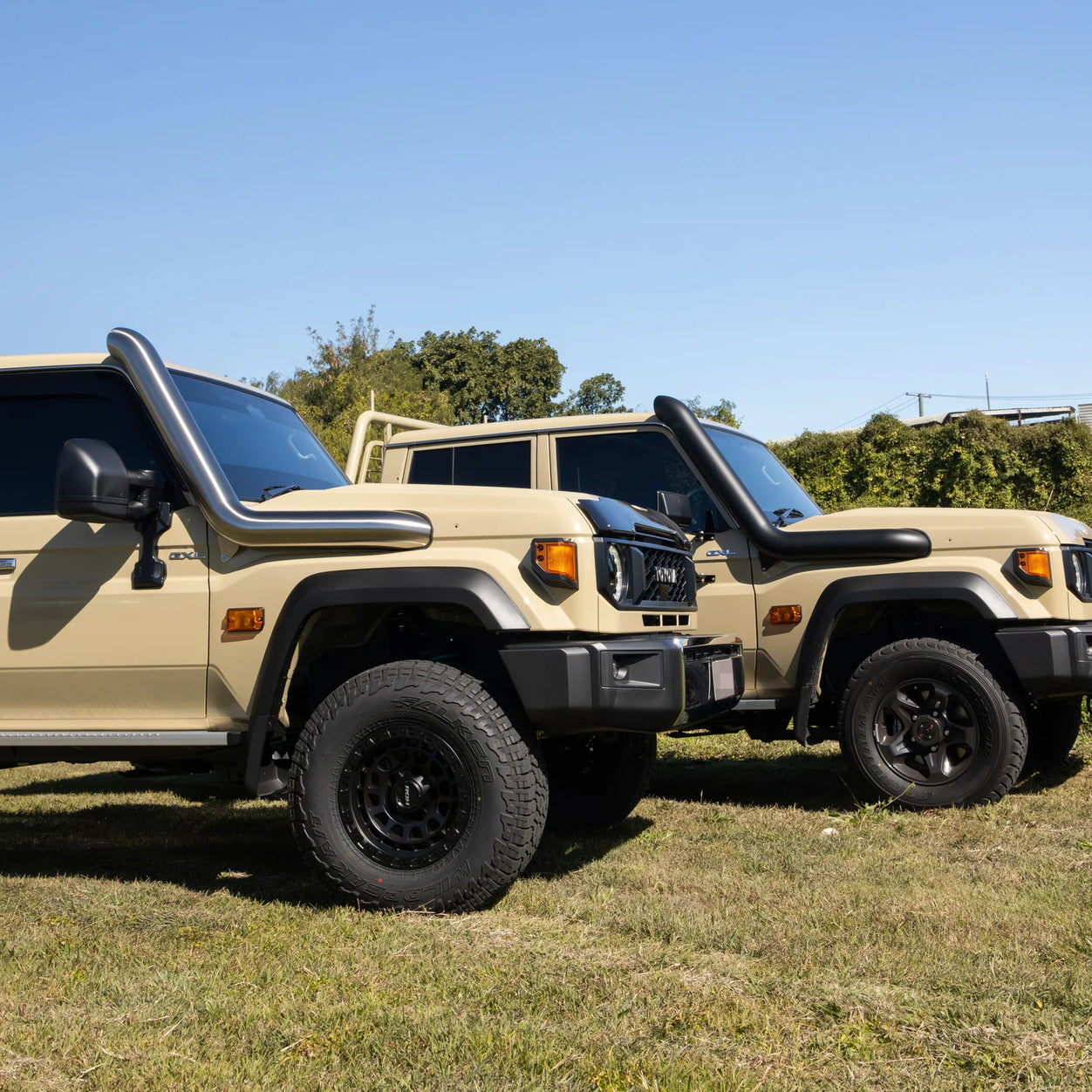 Fabulous Fabrication Toyota Landcruiser Facelift 70 Series Stainless Snorkel