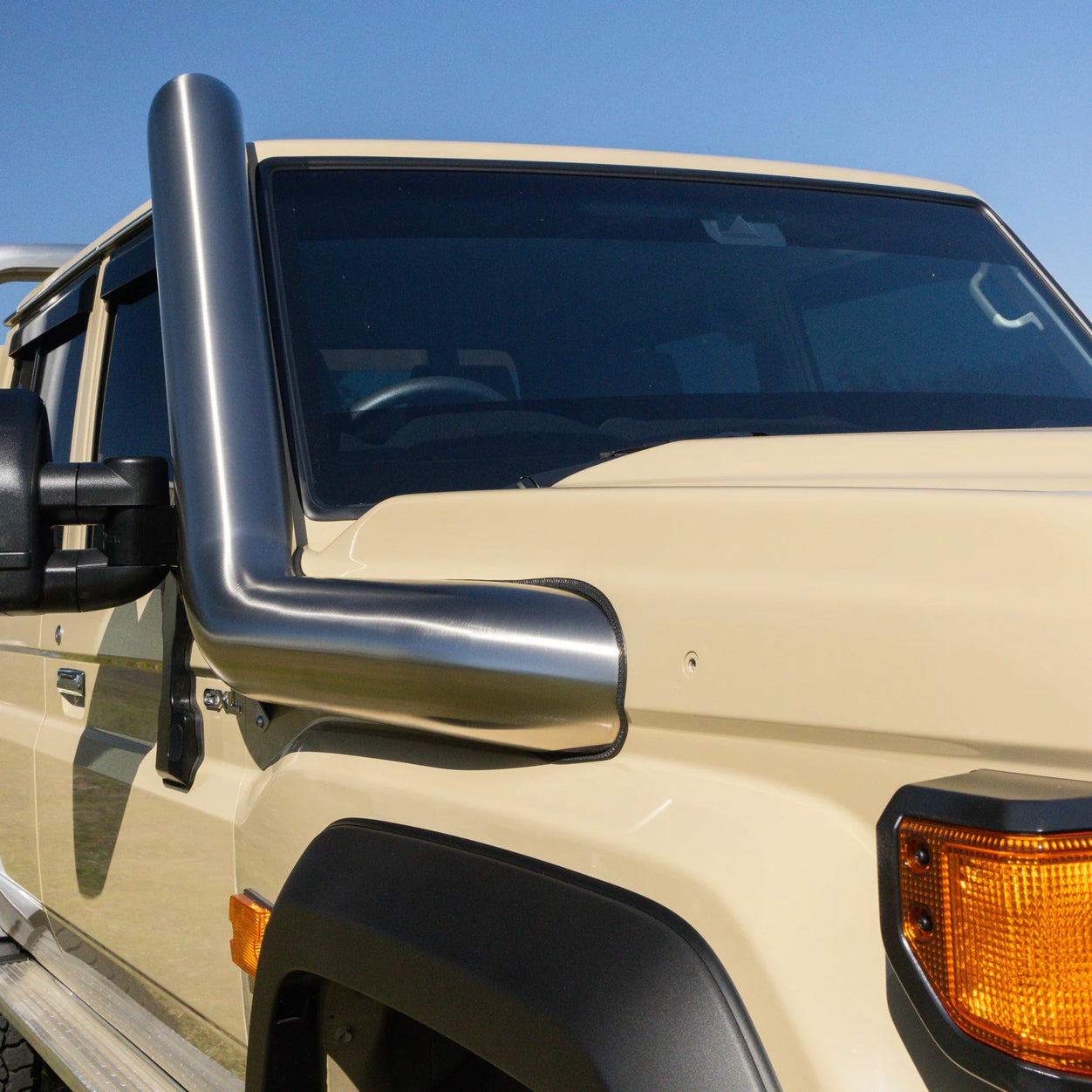 Fabulous Fabrication Toyota Landcruiser Facelift 70 Series Stainless Snorkel