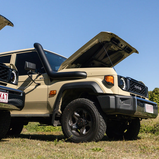 Fabulous Fabrication Toyota Landcruiser Facelift 70 Series Stainless Snorkel
