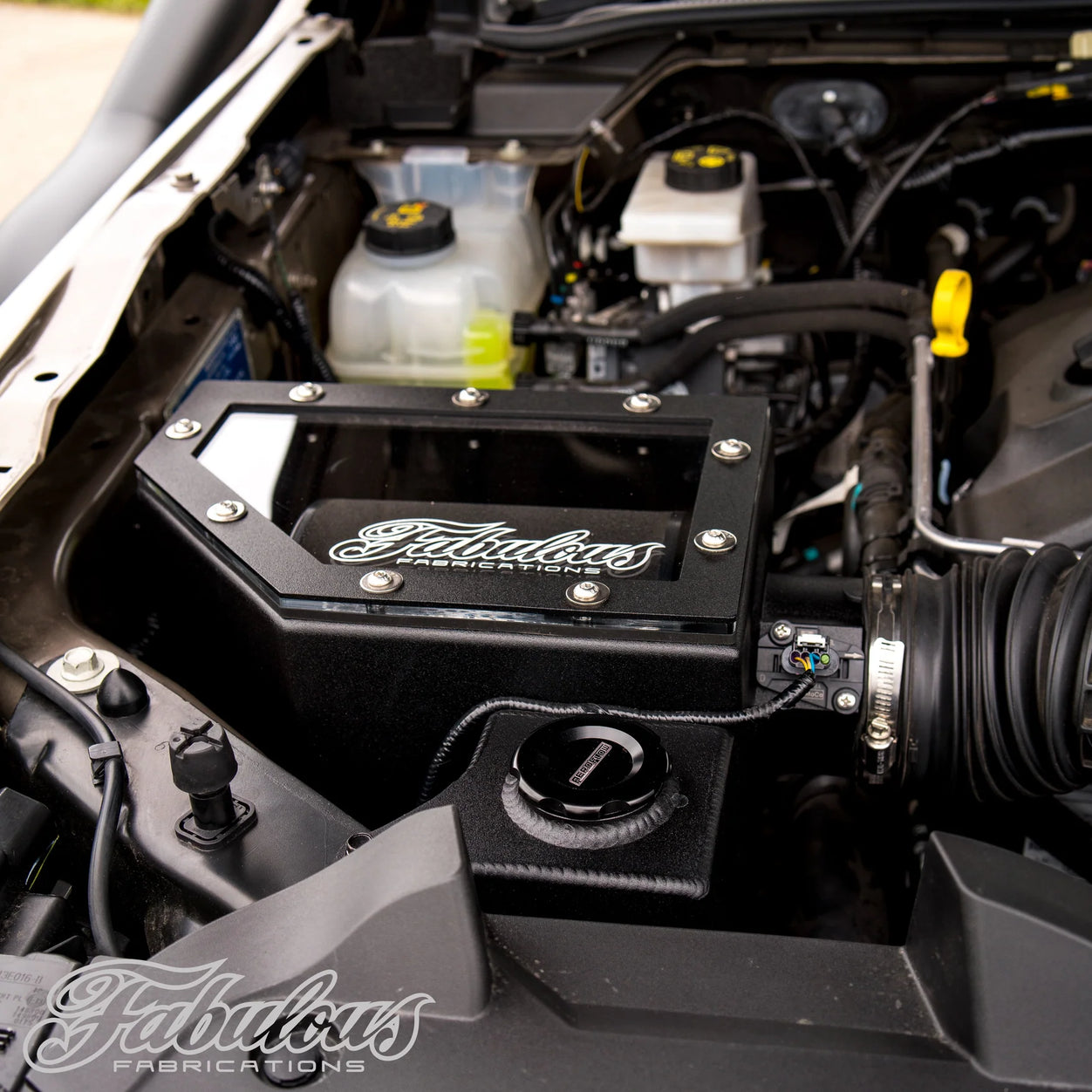 VOLKSWAGEN AMAROK NEXT GEN 4 INCH STAINLESS SNORKEL KIT AND ALLOY AIRBOX KIT