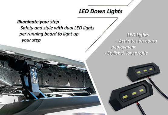 Electric Side Steps: E-Boards – Running Boards - Land Cruiser 300