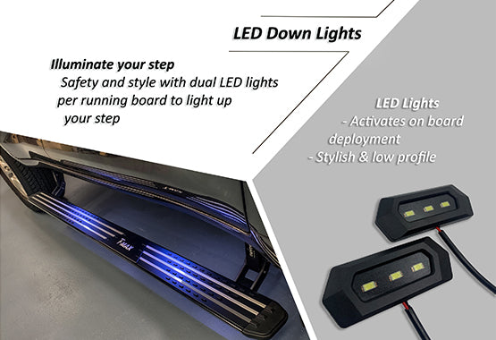 Prado Electric Side Steps: E-Boards – Running Boards