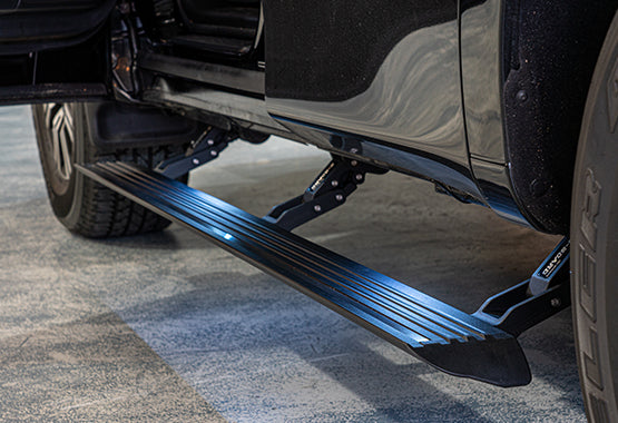 Patrol Electric Side Steps: E-Boards – Running Boards