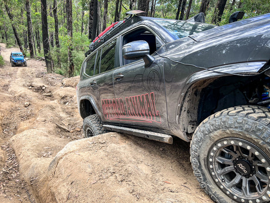 Offroad Animal Rock Sliders Welded, Suitable for Toyota Land Cruiser 300 Series, 2022 to Current