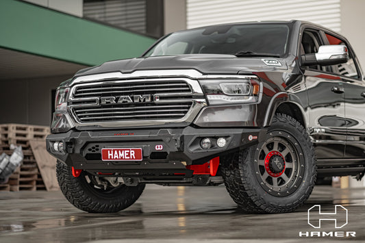 HAMER KING SERIES BULL BAR TO SUIT DODGE RAM 1500 (2021-ON)