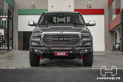 HAMER KING SERIES BULL BAR TO SUIT DODGE RAM 1500 (2021-ON)