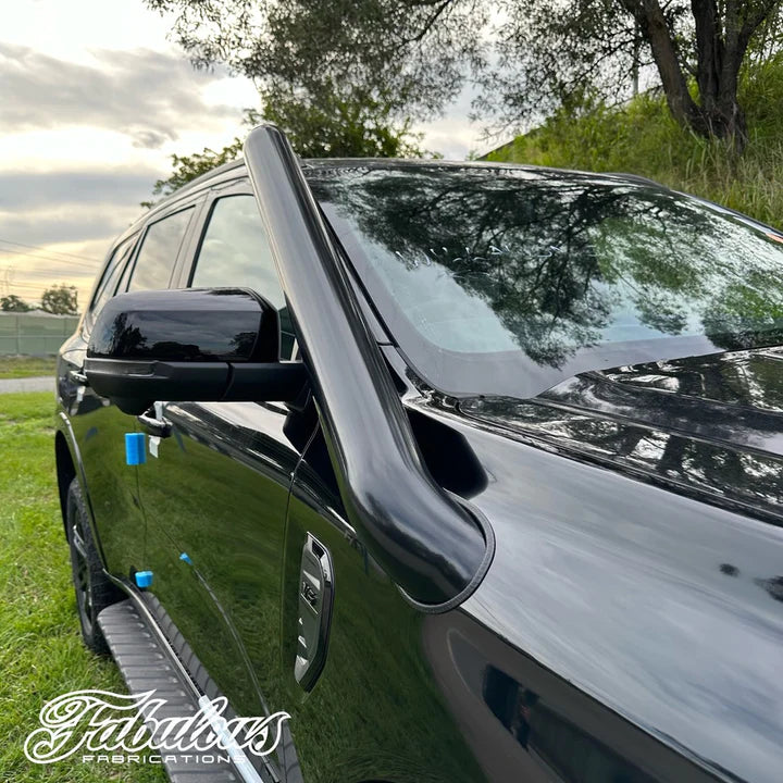 FORD EVEREST NEXT GEN 4 INCH STAINLESS SNORKEL KIT AND ALLOY AIRBOX KIT (SHORT & MID ENTRY AVAILABLE)