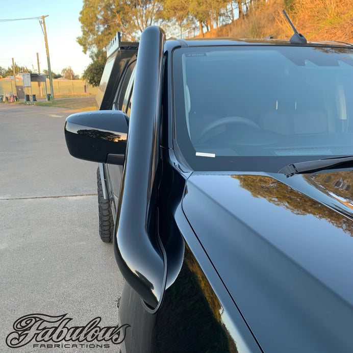 Mazda BT50 2020 Onwards Short Entry Stainless Snorkel and Alloy Panel Filter Airbox Kit