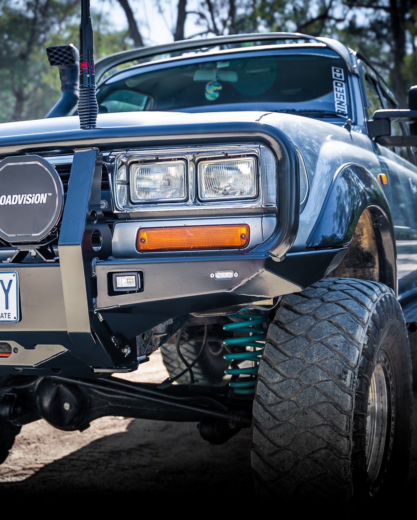 Toyota Landcruiser 80 Series Front Bar - The Cruiser Company