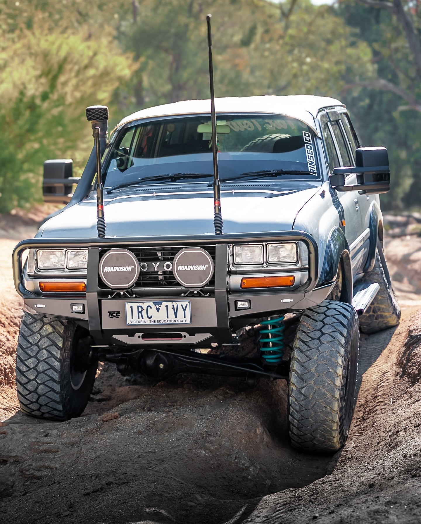Toyota Landcruiser 80 Series Front Bar - The Cruiser Company