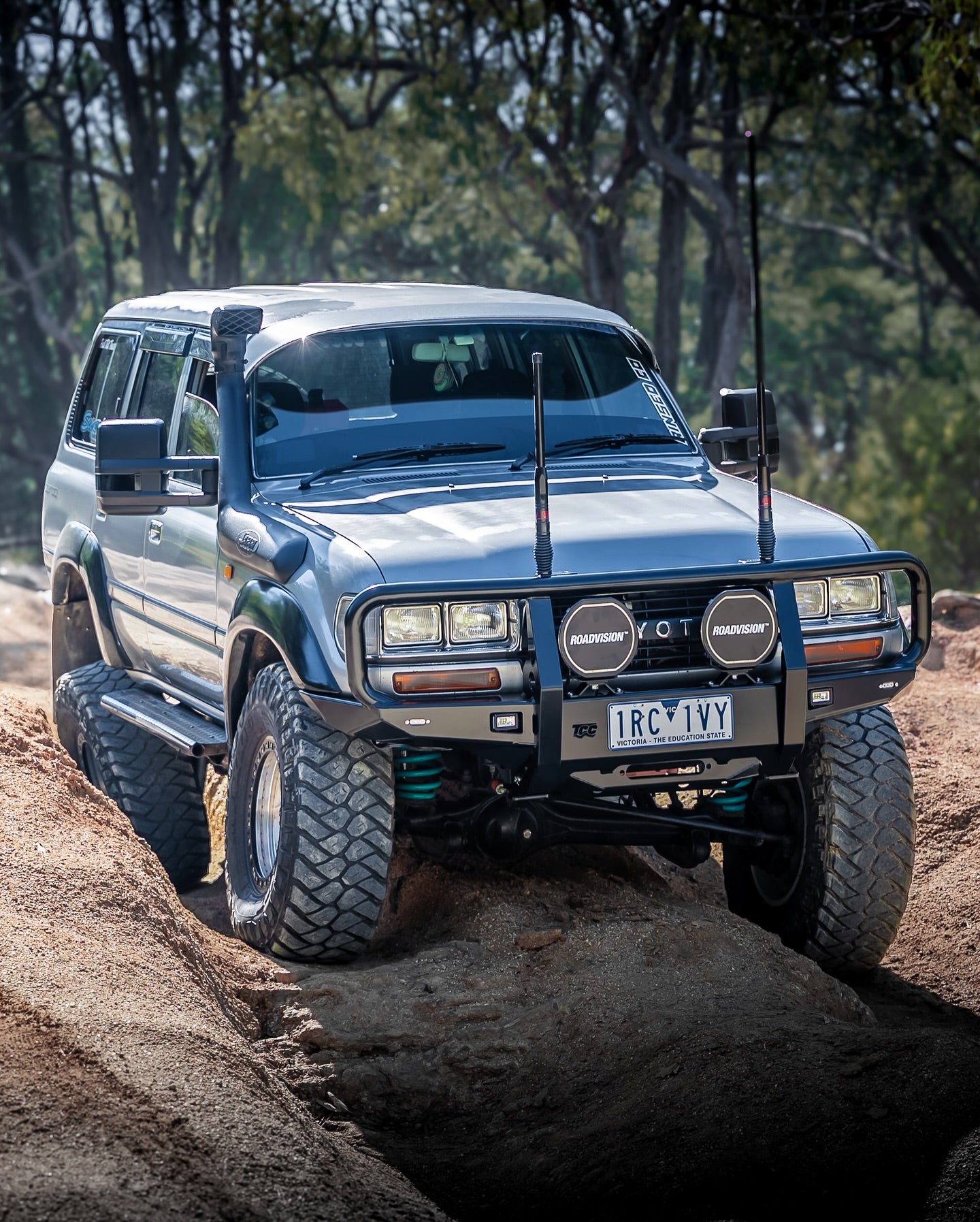 Toyota Landcruiser 80 Series Front Bar - The Cruiser Company