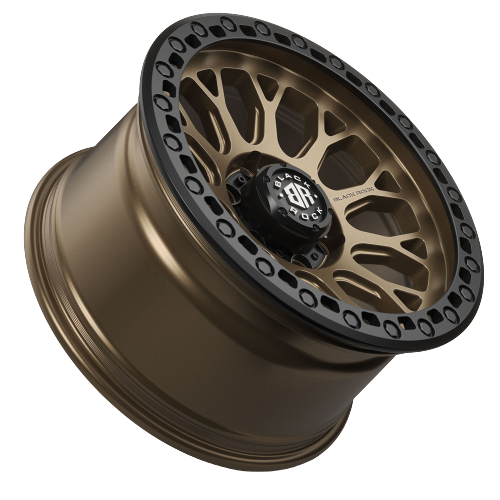 Black Rock Spider Dark Bronze Black Ring