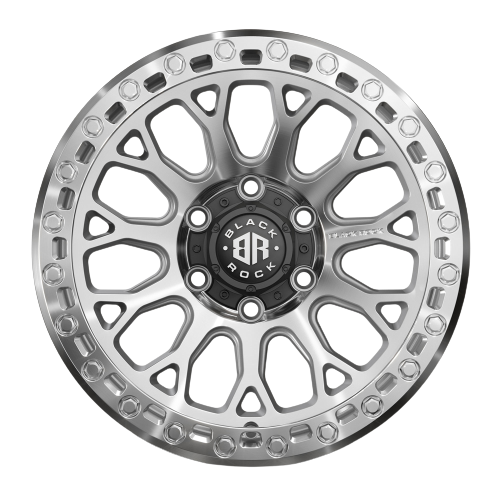 Black Rock Spider Silver Machined