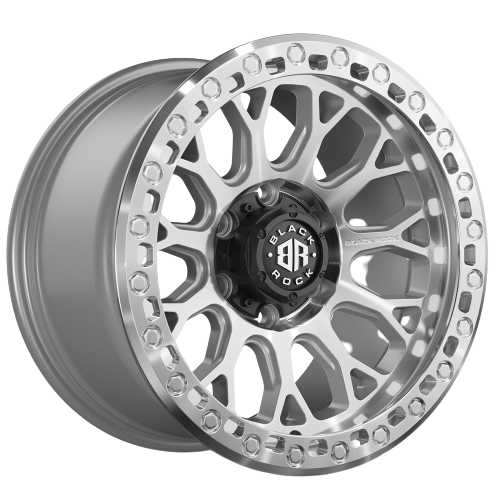 Black Rock Spider Silver Machined