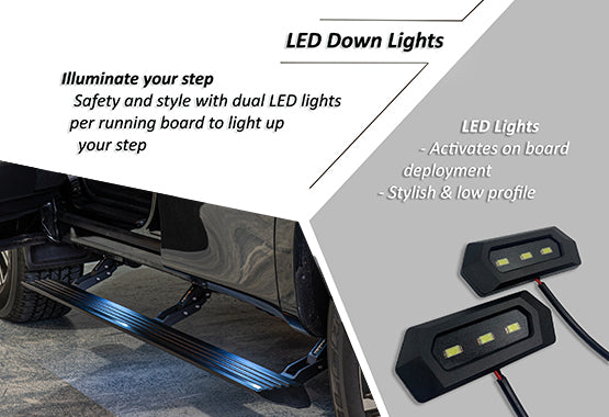 Patrol Electric Side Steps: E-Boards – Running Boards