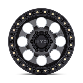 KMC RIOT SBL - ANTHRACITE W/SATIN BLACK LIP
