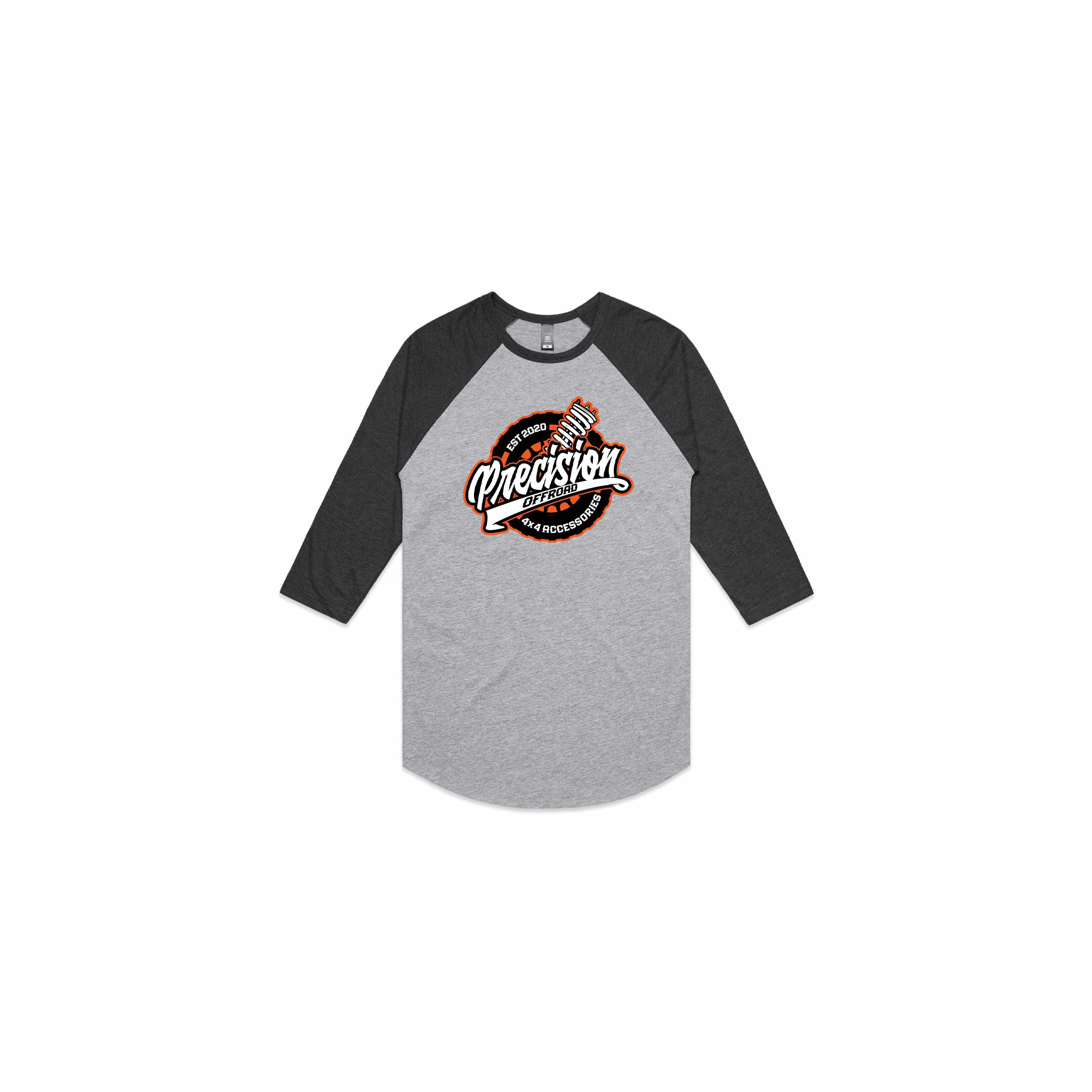 THE RAGLIN TEE - LIGHT GREY & DARK GREY EDITION