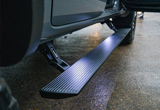 Raptor Electric Side Steps: E-Boards – Running Boards