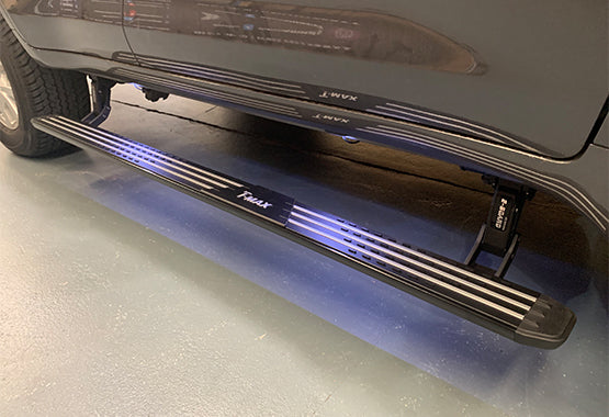 Prado Electric Side Steps: E-Boards – Running Boards