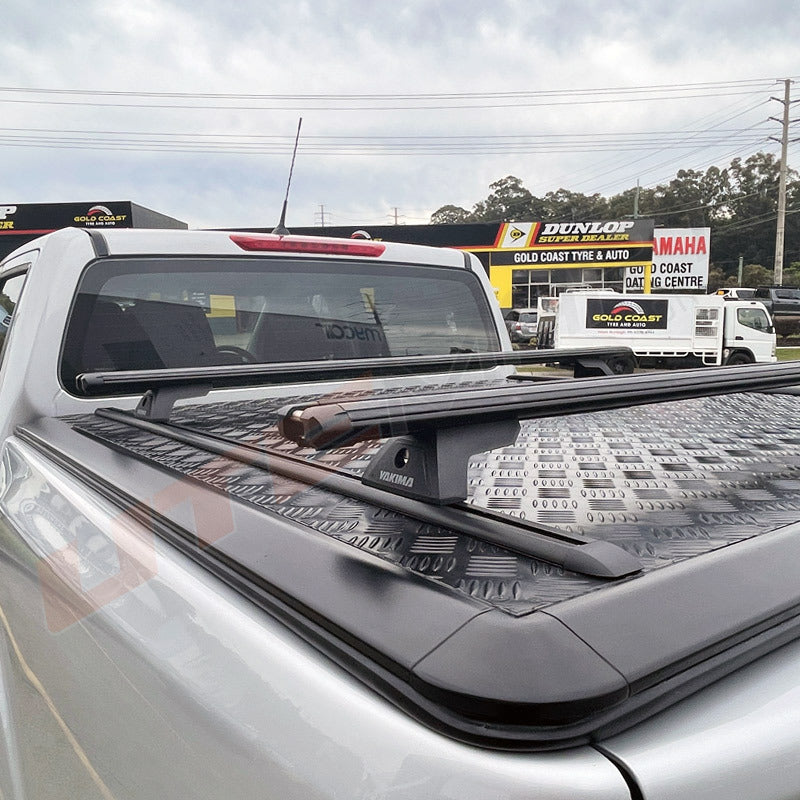 NAVARA NP300 03/2021 + EGR AUTO HARD LID ALLOY LOAD SHIELD BLACK