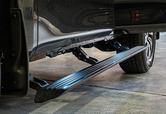 Patrol Electric Side Steps: E-Boards – Running Boards