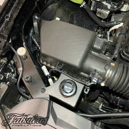 Ford Ranger Next Gen 5 inch Mid Entry Stainless Snorkel and Alloy Washer Bottle Kit