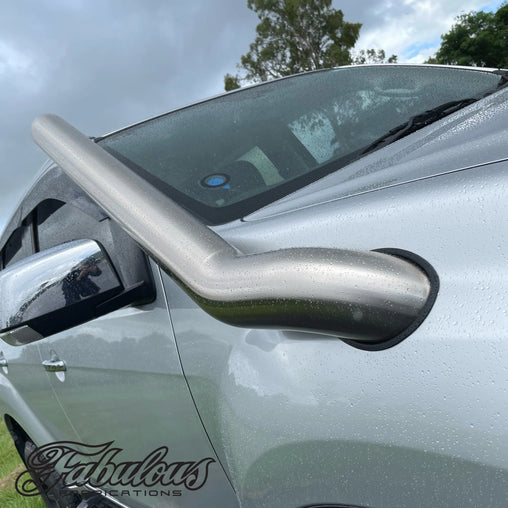Isuzu MUX Mid Entry Stainless Snorkel