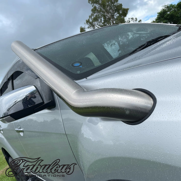 Isuzu MUX Mid Entry Stainless Snorkel