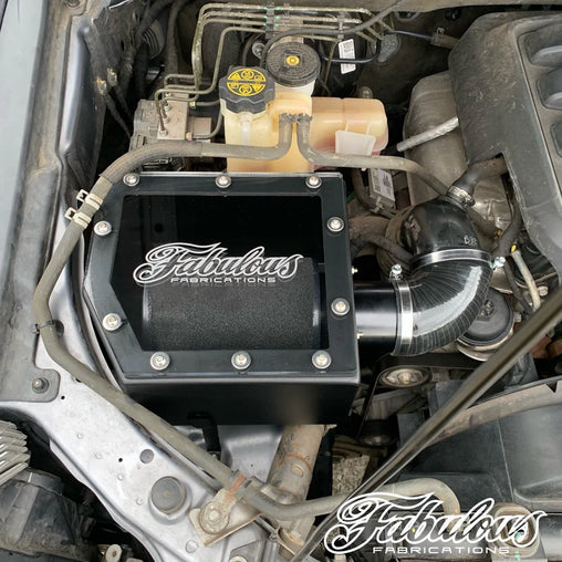 Holden Colorado RGI and RG II Mid Entry Stainless Snorkel and Alloy Airbox Kit