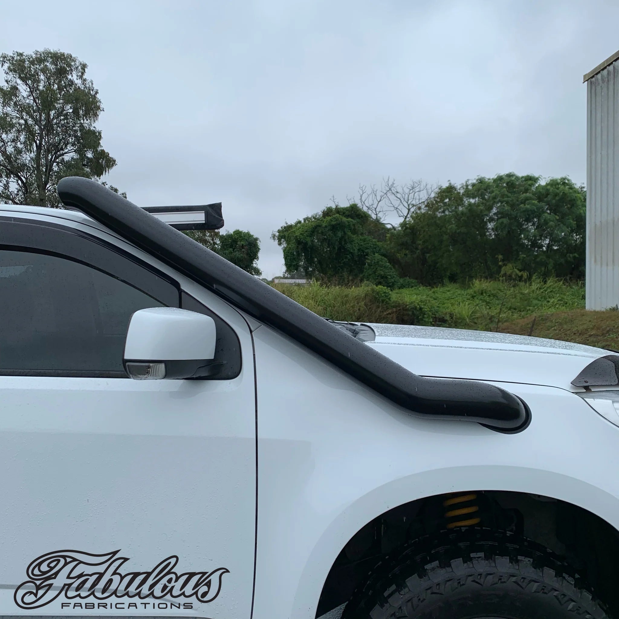 Holden Colorado RGI and RGII Mid Entry Stainless Snorkel