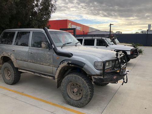 Radius Fabrication - Stainless Snorkel to suit Toyota 80 Series Landcruiser Short Entry