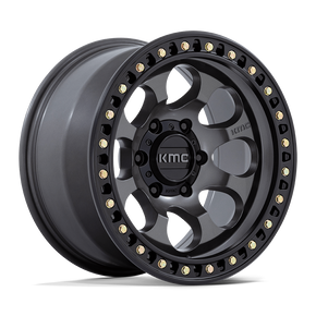 KMC RIOT SBL - ANTHRACITE W/SATIN BLACK LIP