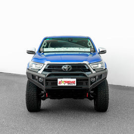 Extreme Series Bullbar X-1 Toyota Hilux 2021 GUN126R on Hammertone Black POWDERCOAT