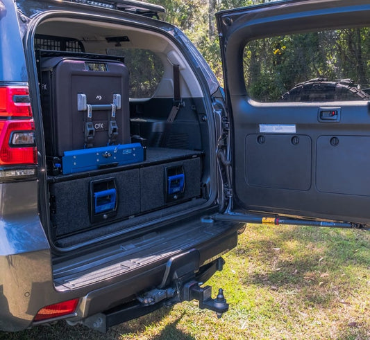 MSA 4X4 Prado 150 Series Double Storage Drawer System