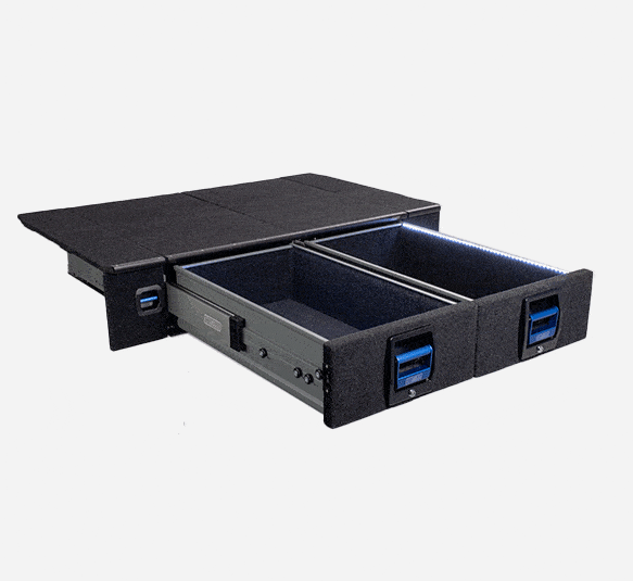 MSA 4X4 Prado 150 Series Double Storage Drawer System