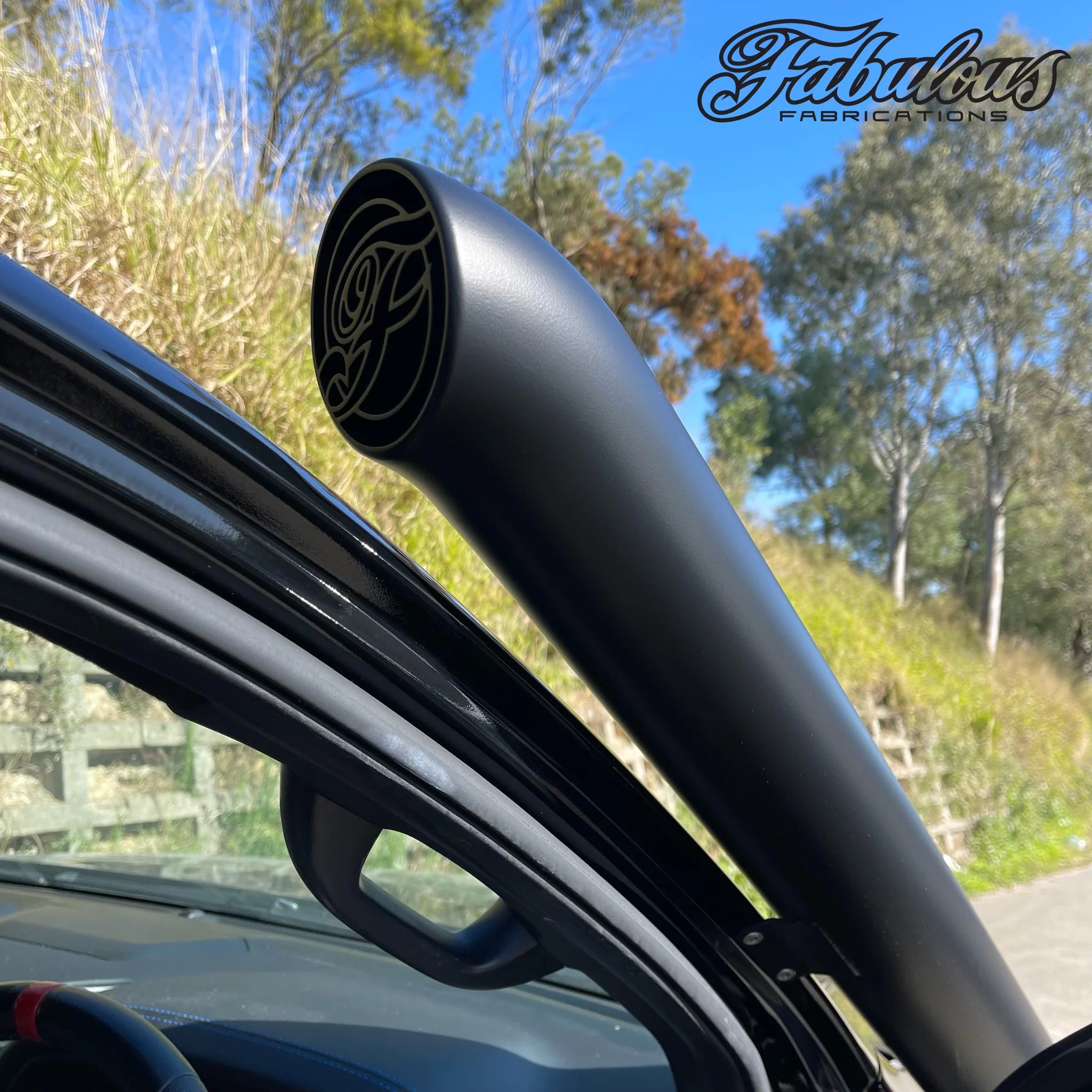 Ford Ranger Raptor Mid Entry Stainless Snorkel and Alloy Airbox Kit