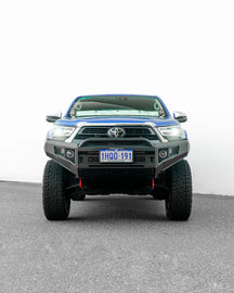 Extreme Series Bullbar X-1 Toyota Hilux 2021 GUN126R on Hammertone Black POWDERCOAT