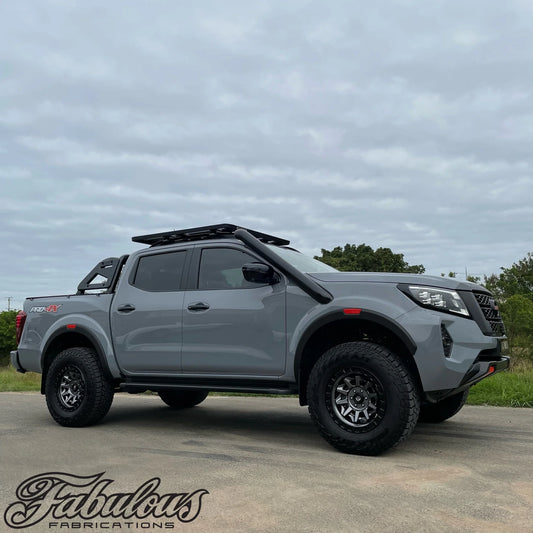 Nissan Navara NP300/D23 Short Entry Stainless Snorkel and Alloy Airbox Kit