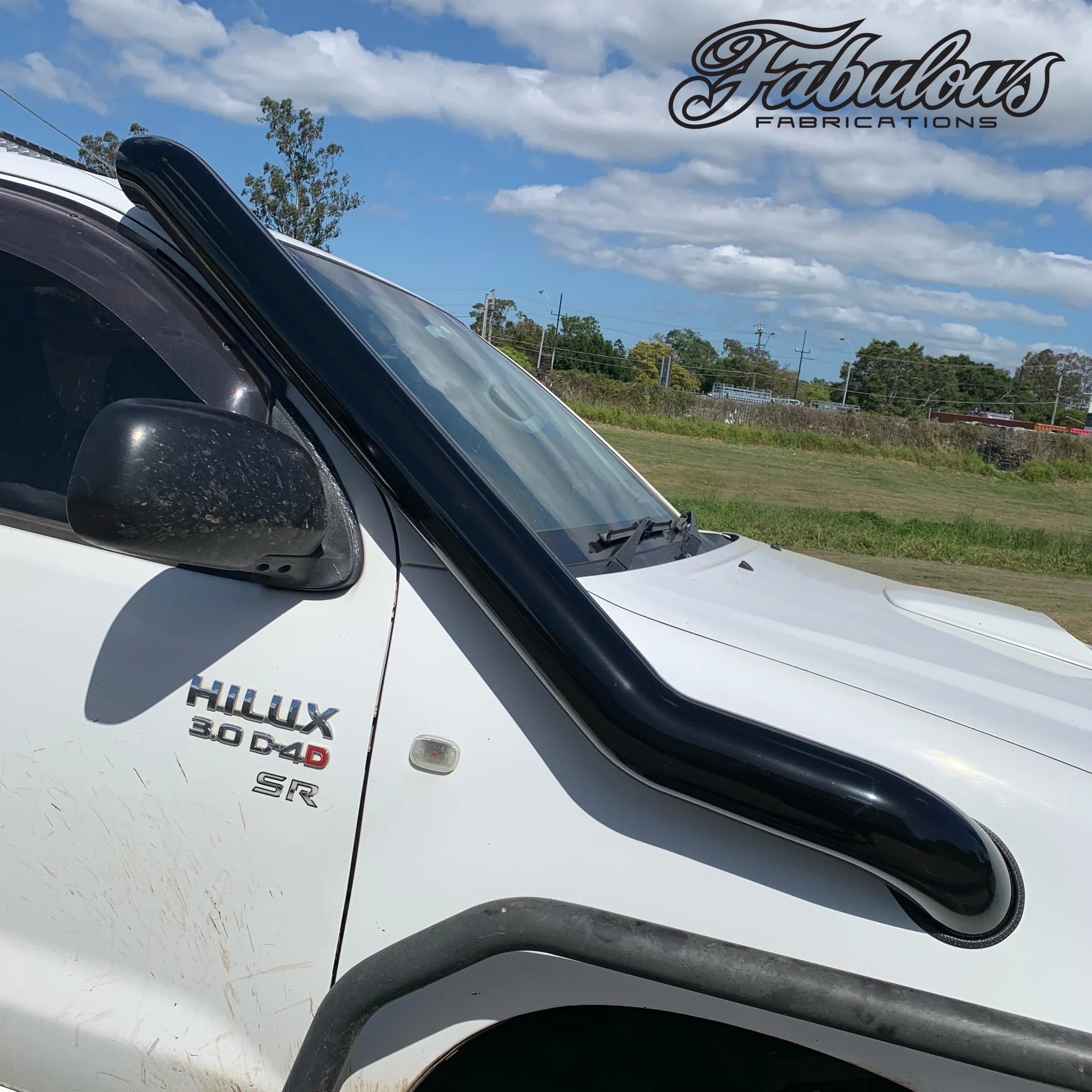 Toyota Hilux N70 Long Entry Stainless Snorkel