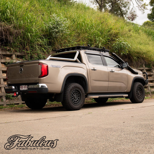 VOLKSWAGEN AMAROK NEXT GEN 4 INCH STAINLESS SNORKEL KIT AND ALLOY AIRBOX KIT
