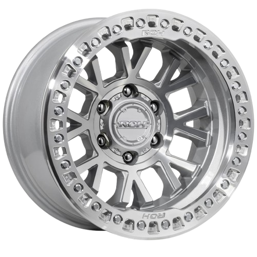 ROH BL01 MACHINED W/ MACHINED TRUE BEADLOCK (SILVER BOLTS)